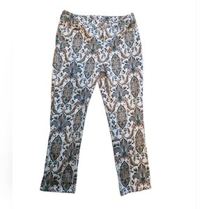 CHICOS Majorelle Damask Girlfriend So Slimming Ankle Jeans - Size 1.5P‎